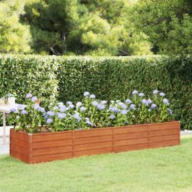 Garden Raised Bed Rusty Corten steel Large Heavy Weight Endurance