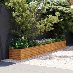 Garden Raised Bed Normal metal color Corten steel Large