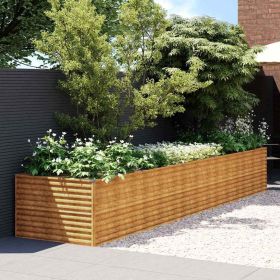 Garden Raised Bed 188.6"x39.4"x27.2" Corten Steel