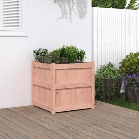 Garden Planter Douglas wood color Solid Douglas wood