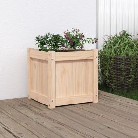 Garden Planter Natural wood Solid pine wood Medium Durable